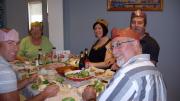 Our christmas came early as everybody is either away or working on the actual christmas day. But as long as we are all together that's what it's all about. We had a great day lot's of food and of course love. 